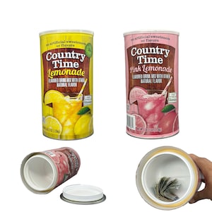 Stash Cans-Secret Storage Containers-Large ( Jewelry,Money, Valuables) Recycled Material