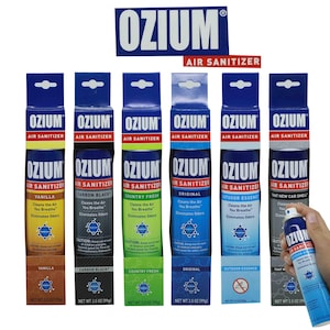Ozium- Sprays- Large 3.5 oz- For Strong Odors