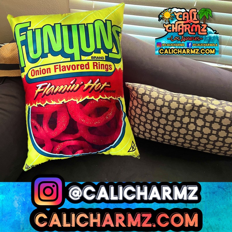 Jumbo Sized 24x18 Flamin Hot Funyuns Cheezit Cheese Cracker Etsy