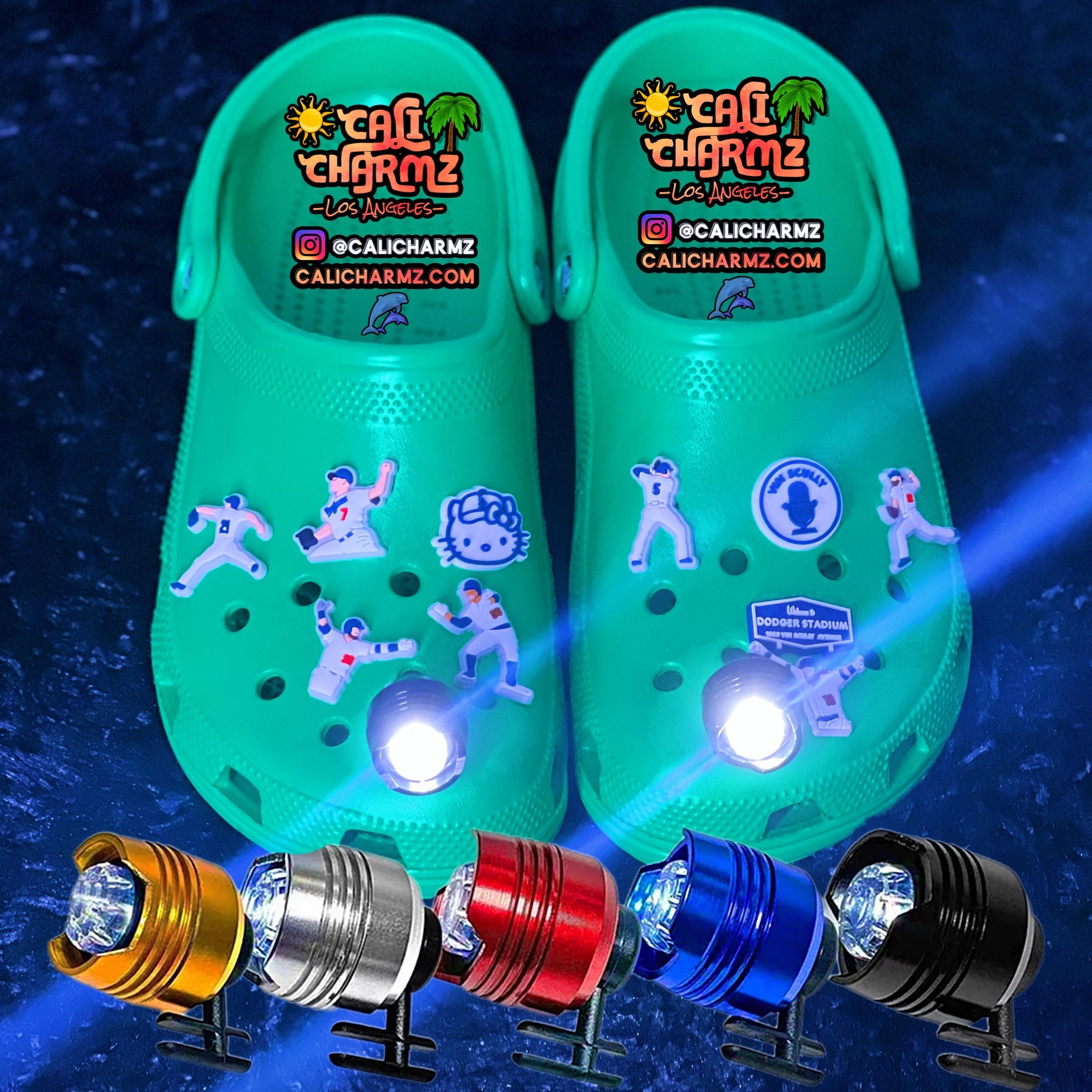 Croc Headlights, Lights for Crocs, Accessories 