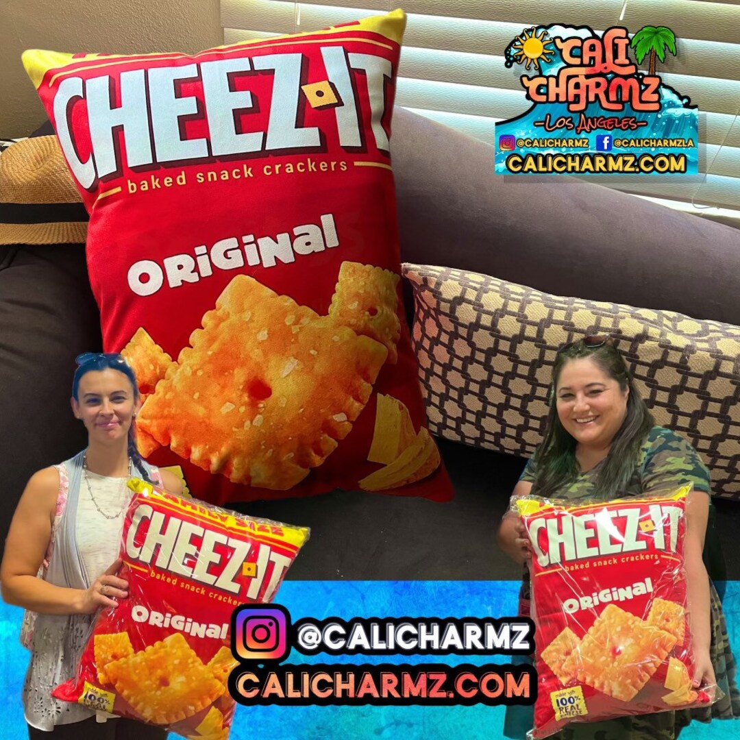 Jumbo Sized 24x18 Cheezit Cheezit Cheese Cracker Flamin Hot Etsy