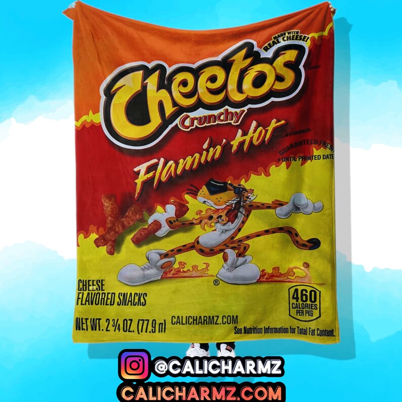 50x60 Inch Jumbo Soft Polyester Blanket Hot Cheeto Takis Puffs Etsy