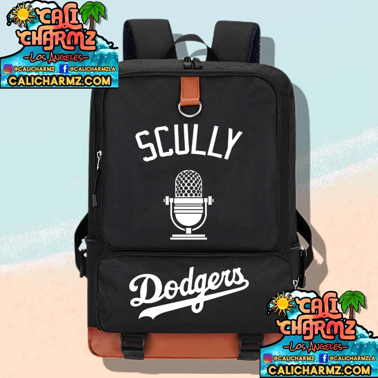 Los Angeles Dodgers Loungefly Chenille Logo Jacket Mini Backpack