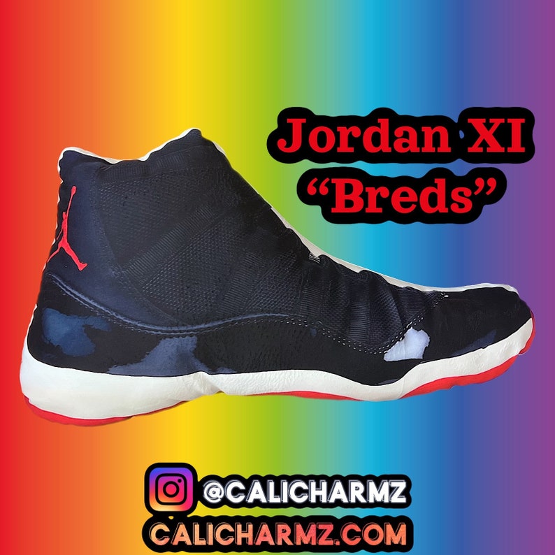 Jumbo Sized 22x12 Nike Air Jordan Retro XI 11 Breds Adidas Etsy