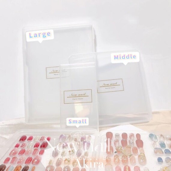 Press on Nail Storage Box, Press on Nail Storage Case 