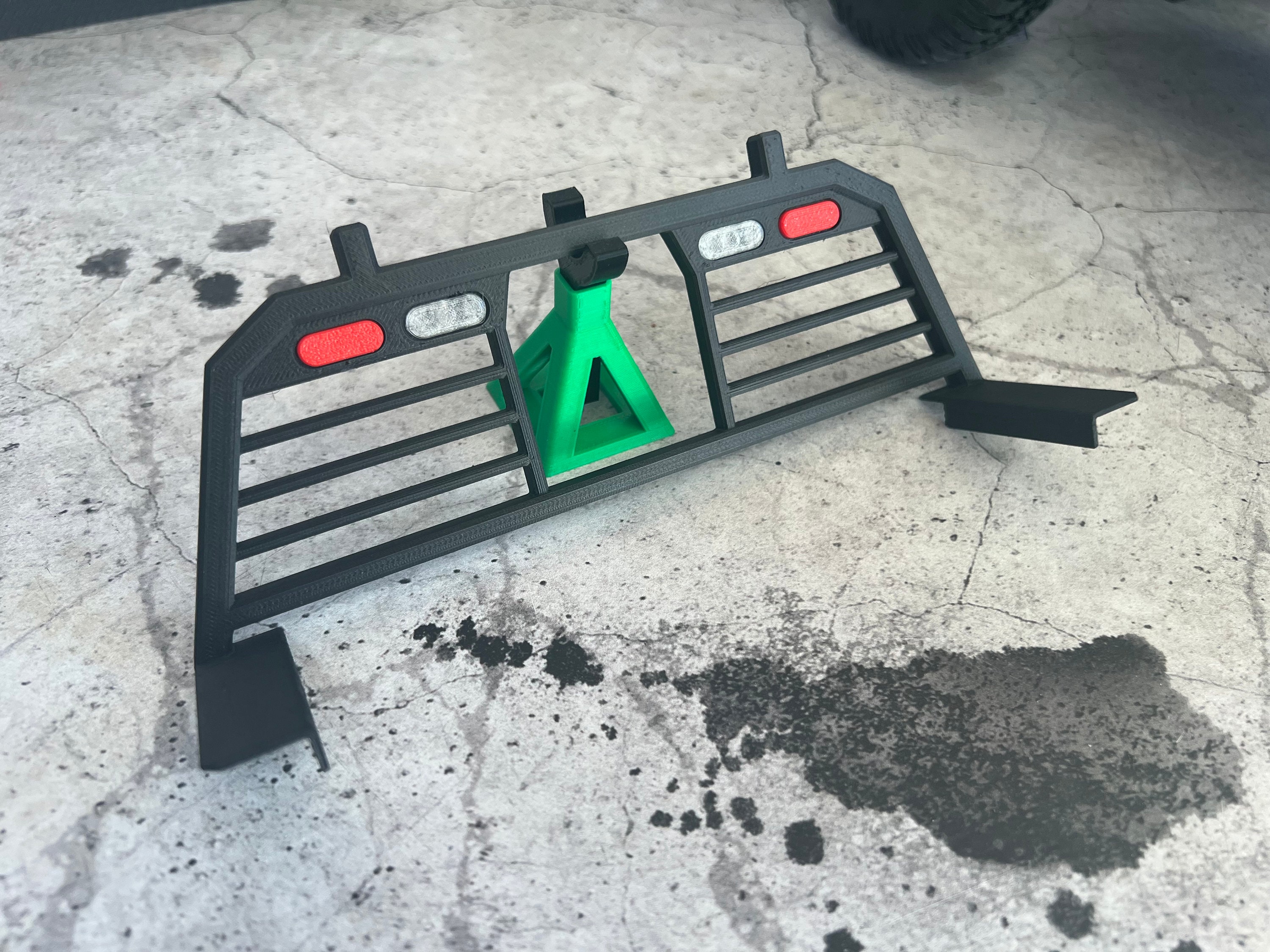 CEN F250 / F450 Headache Rack and Diamond Plate Toolbox - Etsy