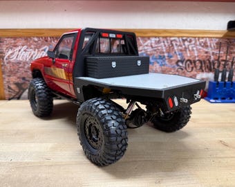 Plataforma de carga agresiva para Toyota Trail Finder 2 Mojave de cabina simple RC4WD