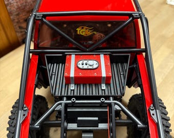 Plataforma abatible/pila de combustible para Axial SCX10III SR5 Xtracab