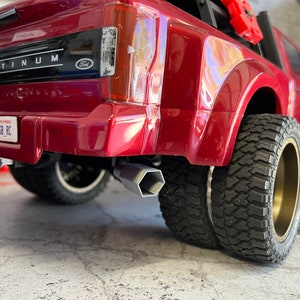 6” Hex exhaust for the CEN F450 and F250