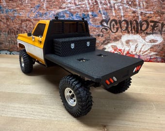 FCX18 Chevy - Caja plana y deslizadores de gran altura libre