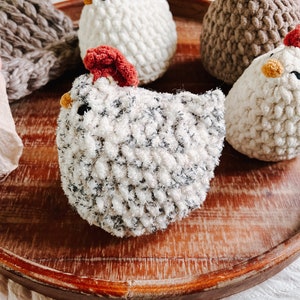 Chicken Plushie, Farmhouse Chicken, Chicken Stuffed Animal, Chicken Lovie