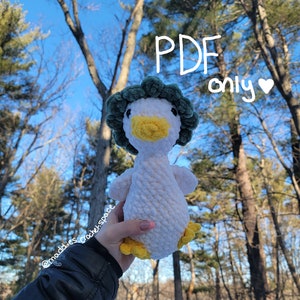 PATTERN ONLY- Sitting Duck Amigurumi Pattern | Crochet Duck PDF | Amigurumi Crochet Pattern