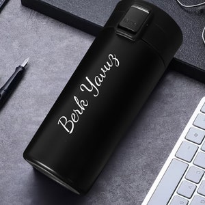 Personalized 380 ML Stainless Steel Thermos, Stainless Steel Cup, Insulated Staniess stell Ins Coffee CupInsulated Travel Mug