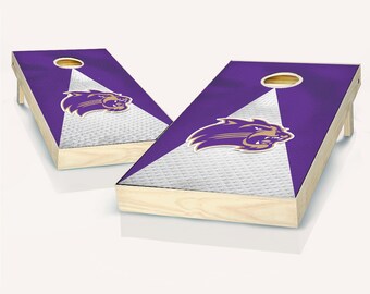Western Carolina Cornhole Set, Official Jersey Style (Boards & Team Bags)