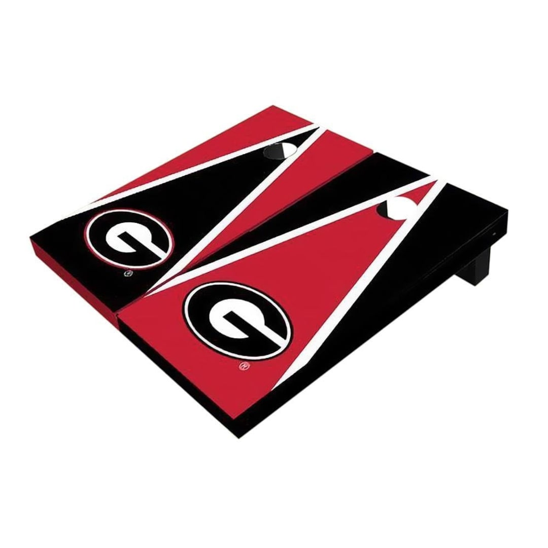 Officially Licensed Georgia Bulldogs Triangle Cornhole Board Set ...