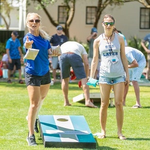 UNC Charlotte Cornhole Set, Team Jersey Design (Boards & Bags Included) image 7