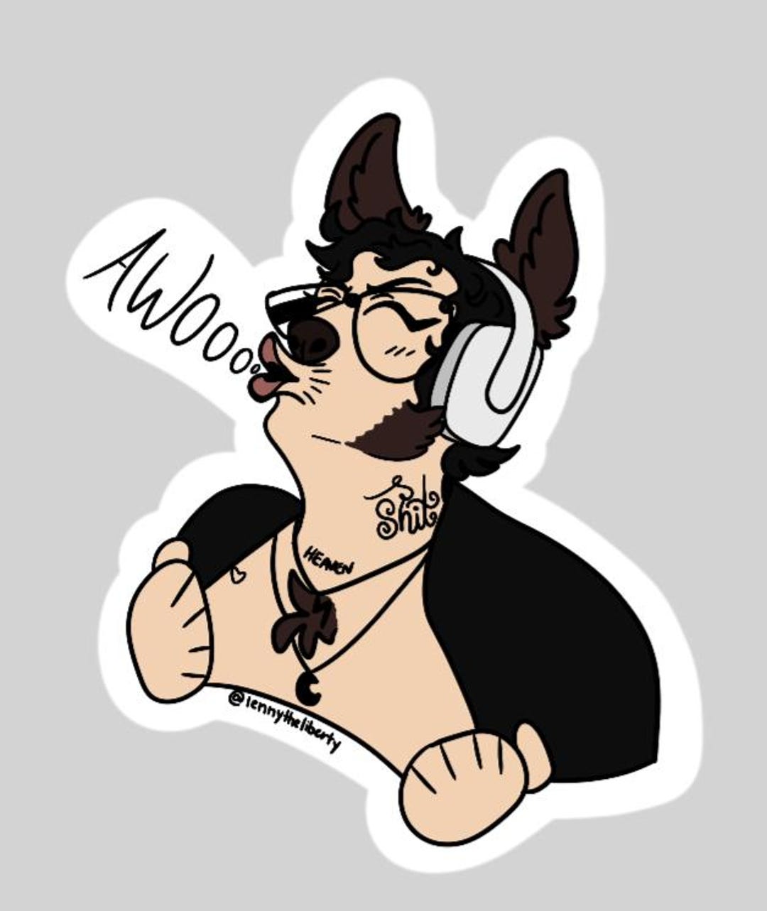 Alpha Vanillamace Sticker - Etsy
