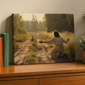 The Shepherd's Call -- Wall Art, Stretched Canvas