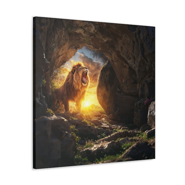 Death is Defeated -- Wall Art, Stretched Canvas