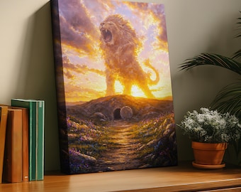 Death is Defeated -- Wall Art, Stretched Canvas