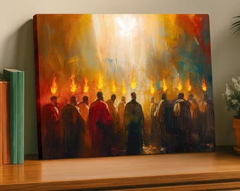 The Day of Pentecost -- Wall Art, Stretched Canvas