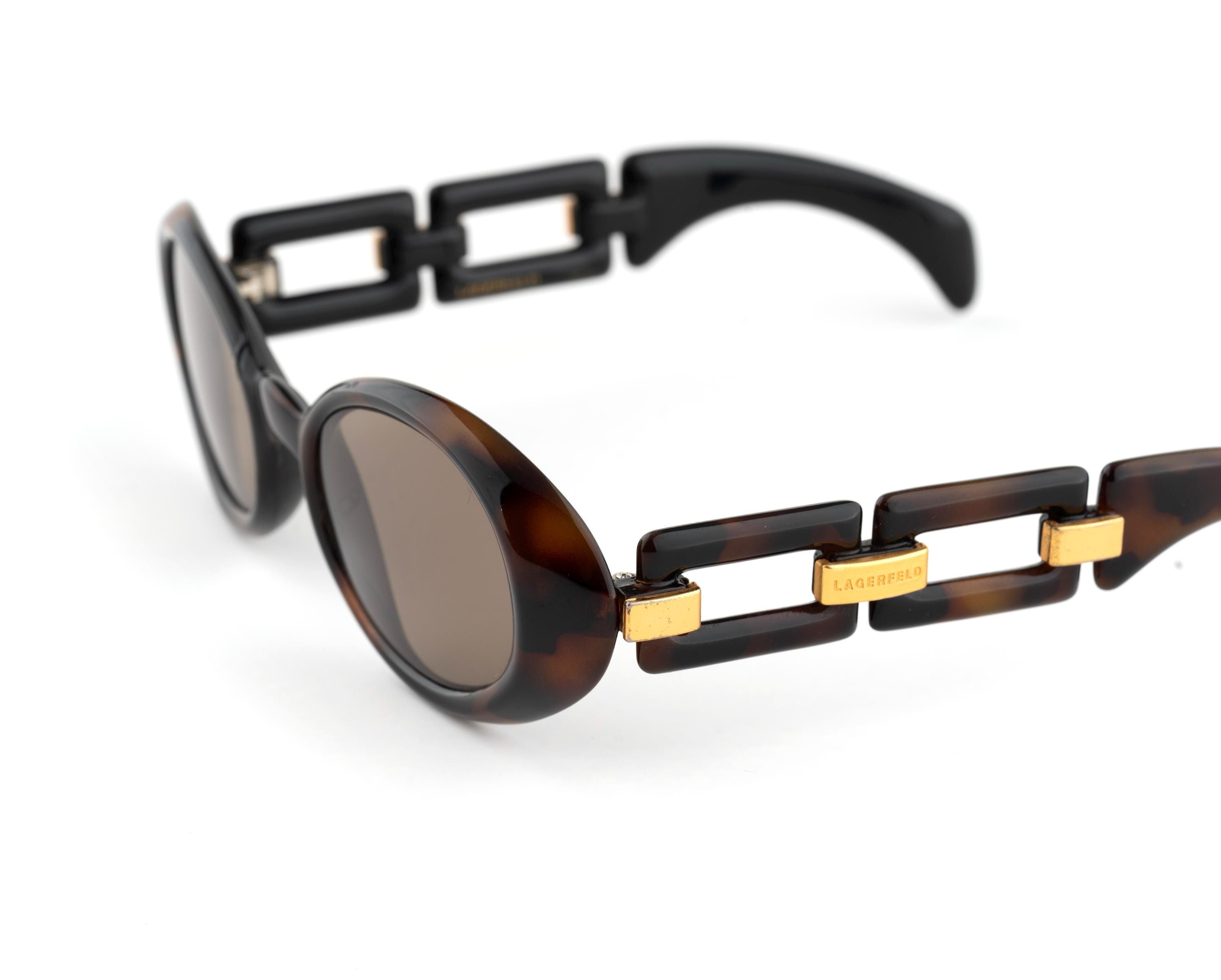 New Karl Lagerfeld sunglasses with designer case brown tortoise frame Karl Lagerfeld KL6161S Sunglasses | Select Eyewear main image 4