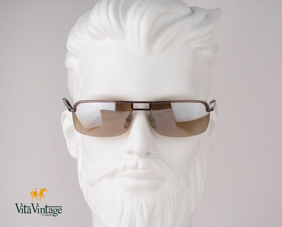 Givenchy 093 vintage sunglasses, vintage 90s tint… - image 2