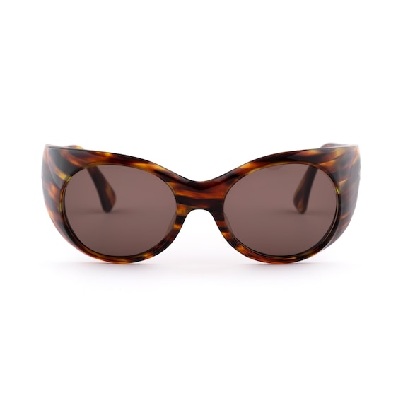 VTG Mikli by Alain Mikli ML 0853 0042 57mm Copper Gold Brown Frame France W Case Alain Mikli Tortoise Vintage Sunglasses for sale | eBay main image 3