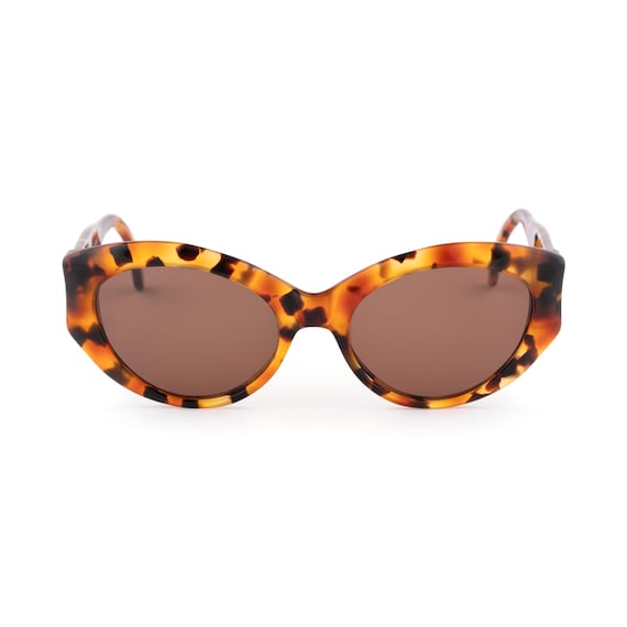 Tortoise Cat Eye Sunglasses, Chunky Acetate Frame, View  display picture 3