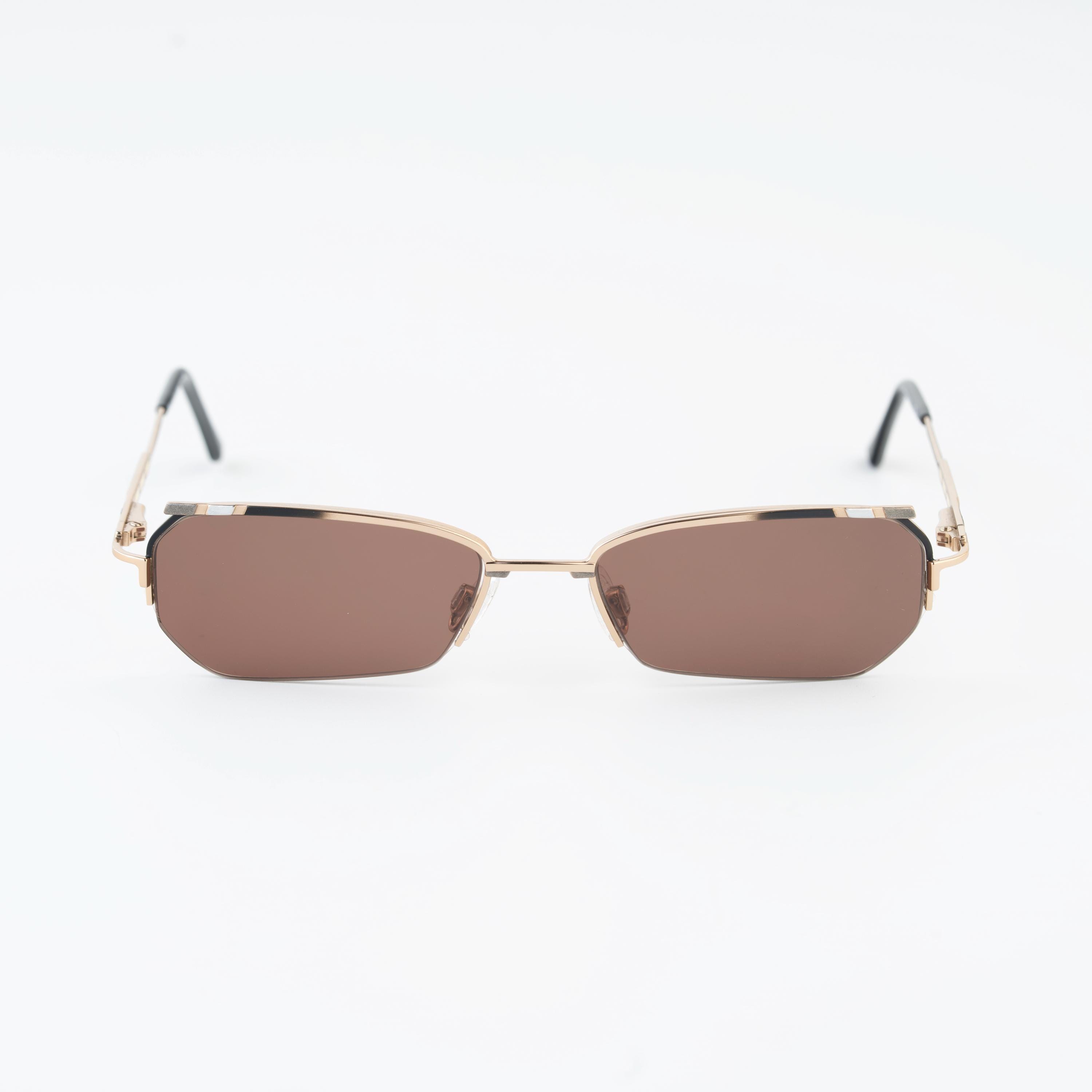 Cazal Vintage 90s Sunglasses | Slim Rectangle Matrix Y2K Frame