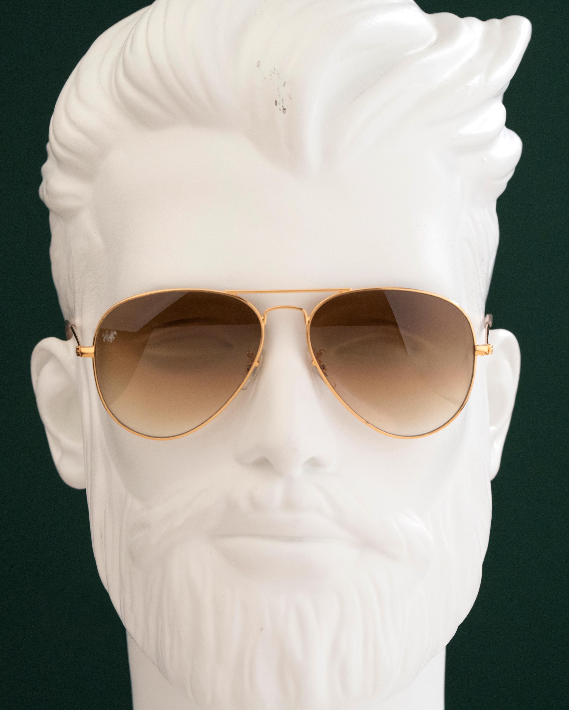PRIVE REVAUX The Cali Aviator Sunglasses Gold Brown Gradient Lens FULL INCLUSION Amazon.com: Prive Revaux Stunt Man Aviator Sunglasses  main image 2
