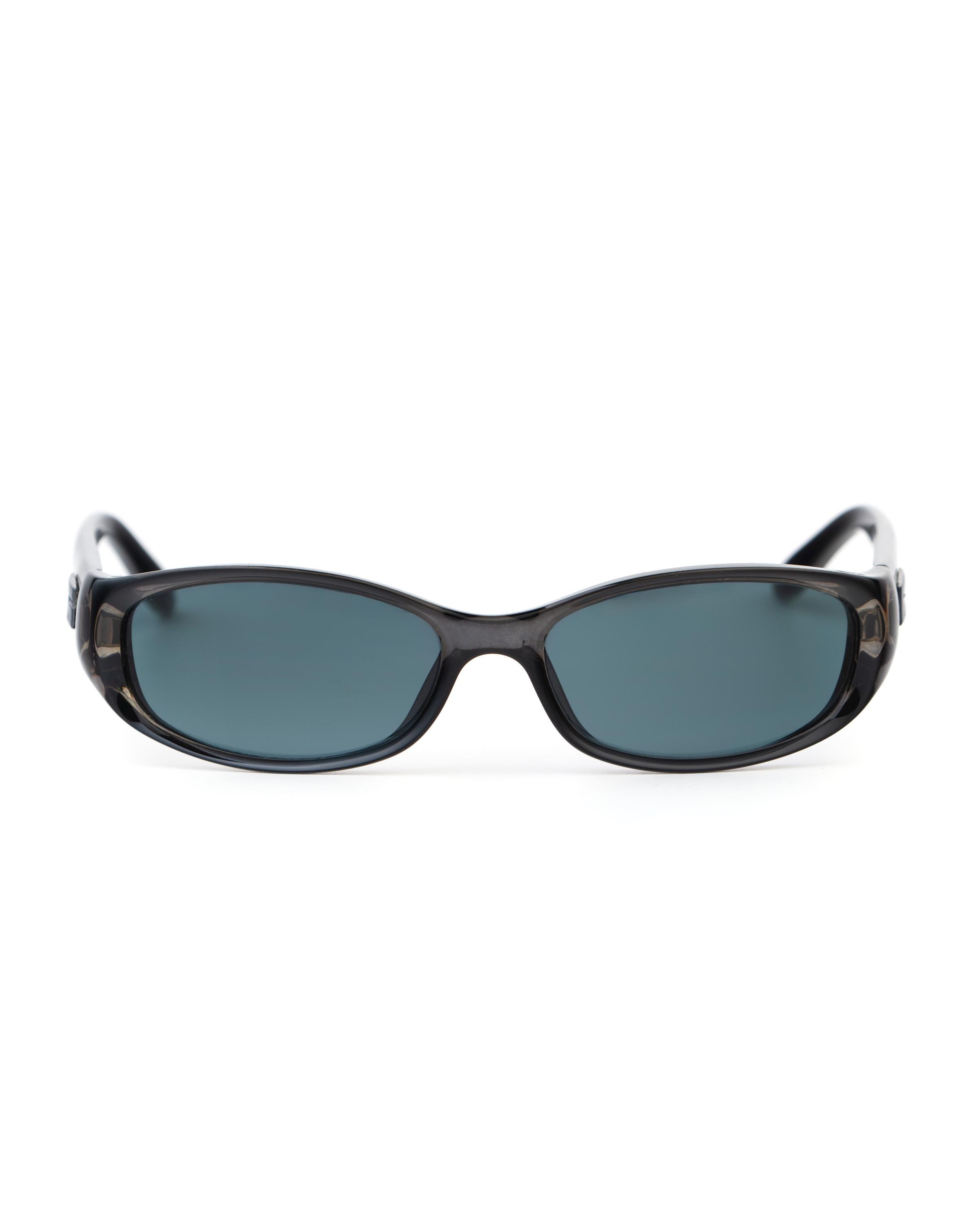 Gucci Sunglasses GG 2456, Smoke Clear Translucent, Blue Lens