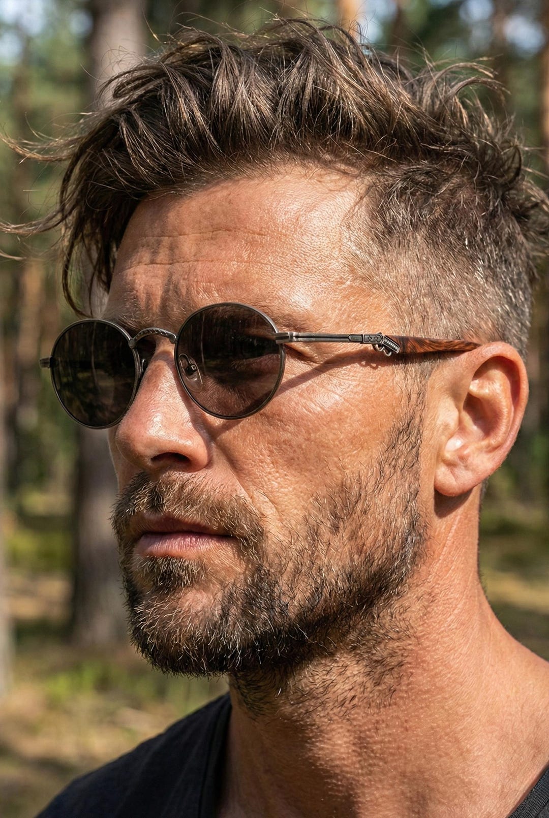 Silhouette Vintage 90s Sunglasses | Rare Artistic Rifle Temple