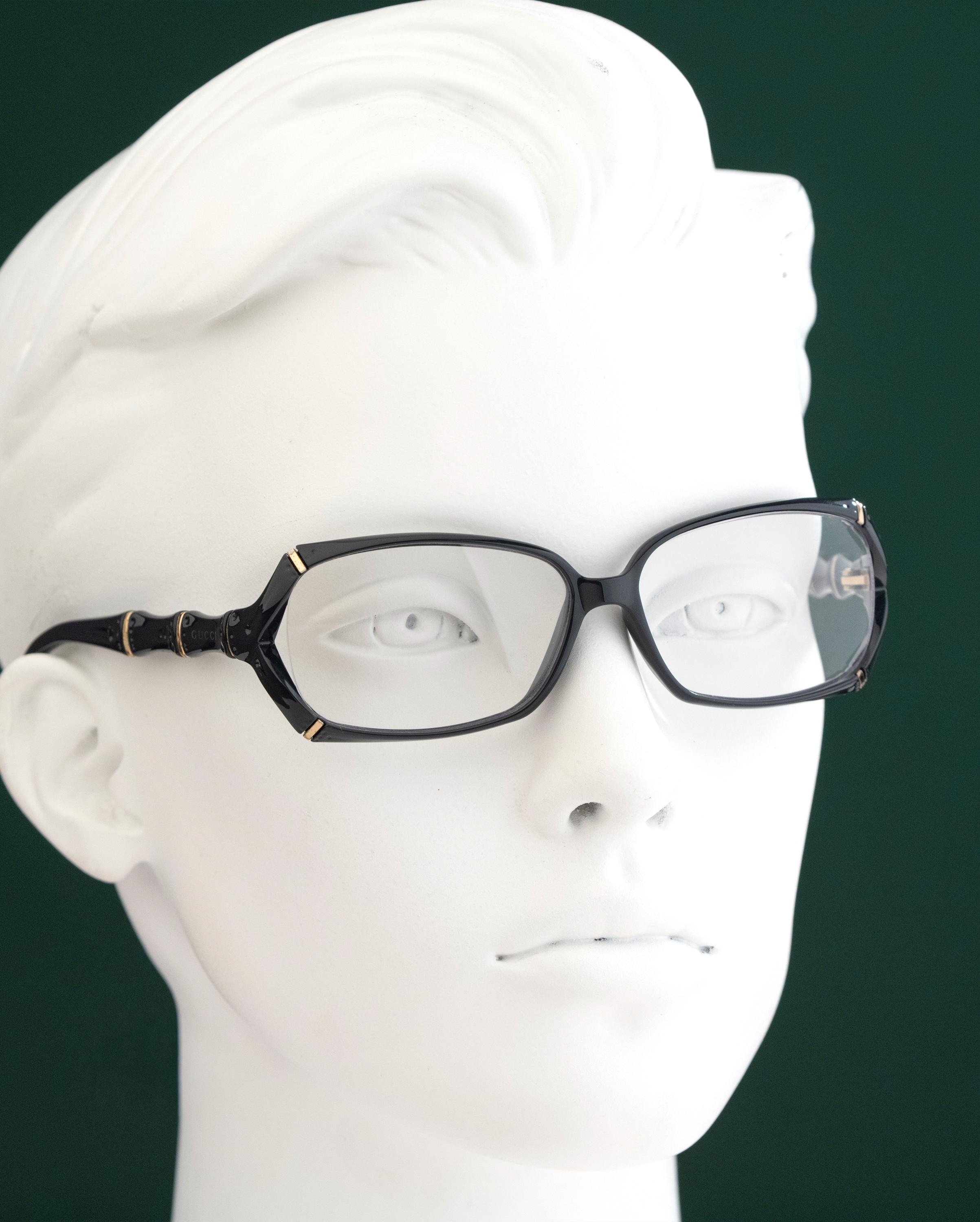 Vintage Gucci Sunglasses, Y2K Wrap Around Shades, Brown