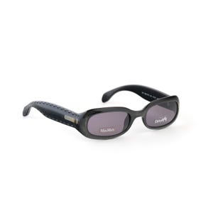 MaxMara Vintage 90s Sunglasses | Thick Oval Optyl Authentic Frame | Womens Y2K Designer NOS | VLux Club MM 57/S