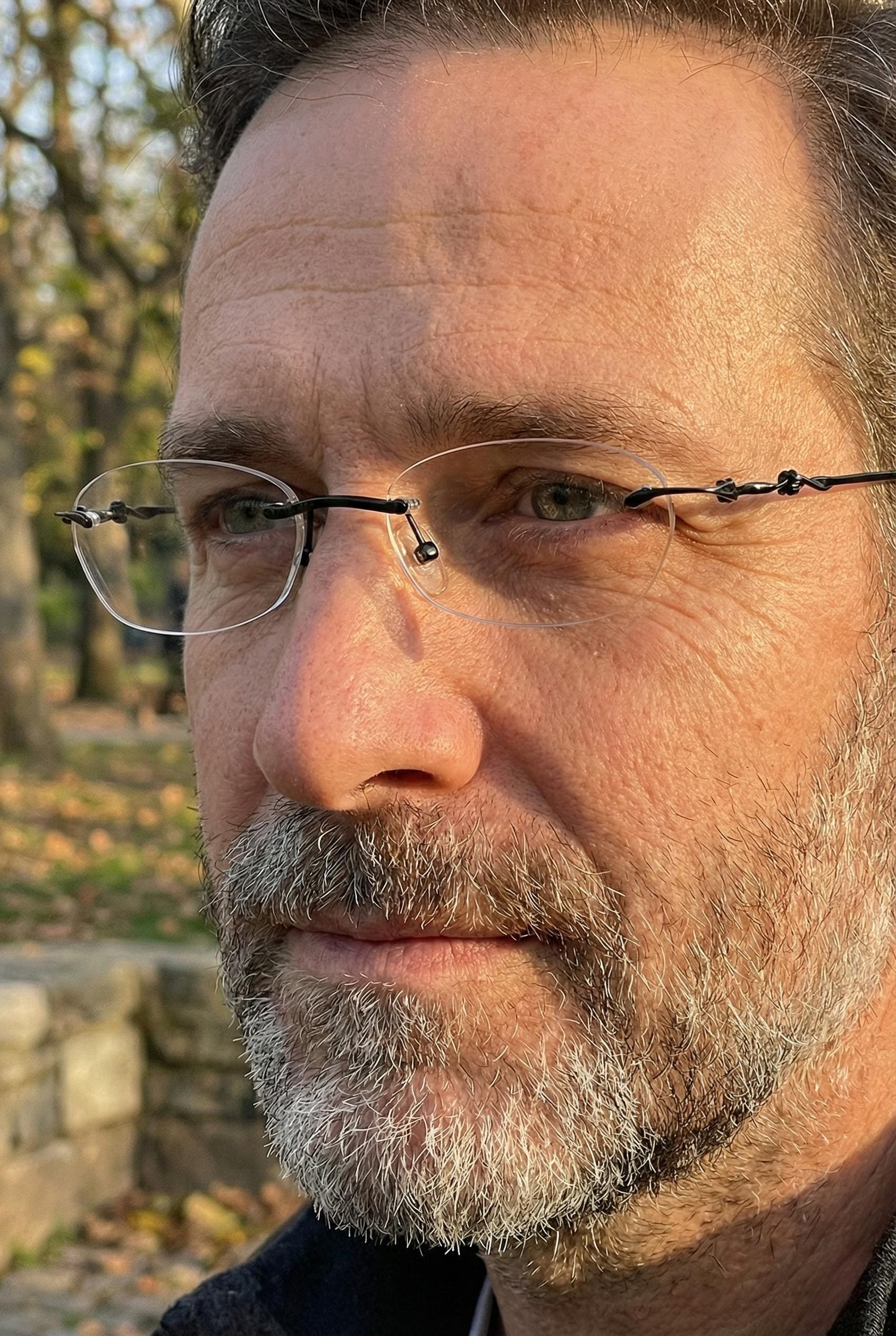 Rimless Oval Glasses, Christian Dior Titanium, Petite Fit 127mm