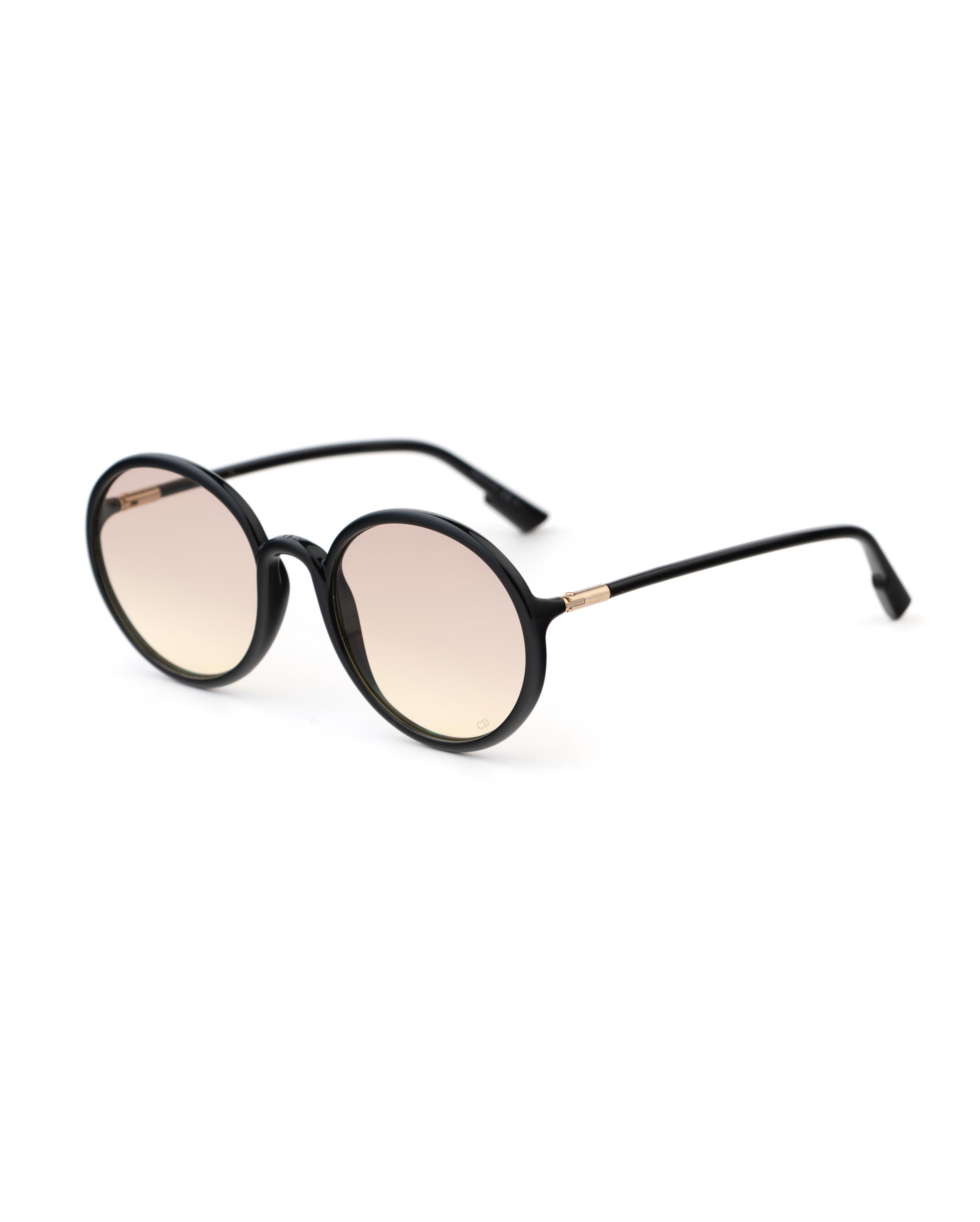 Christian Dior so Stellaire 2 Sunglasses: Black Oversized Round