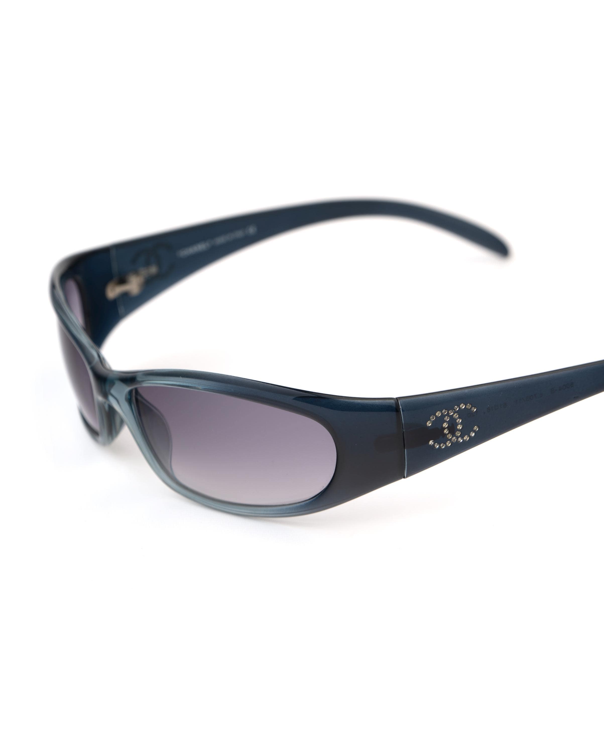 Y2k Vintage Chanel Sunglasses - Etsy