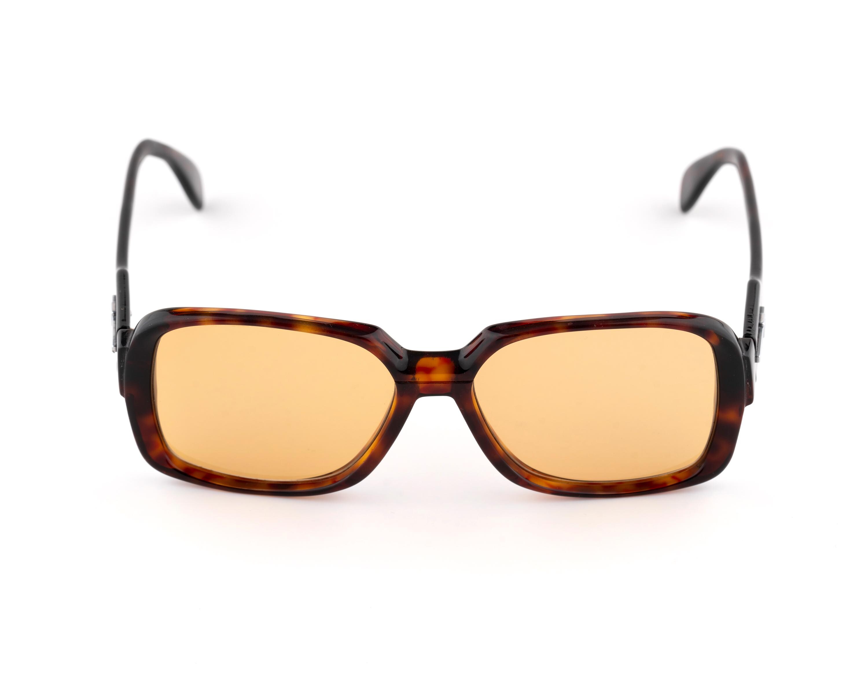 Vintage 80s Silhouette Sunglasses | Oversized Tortoise Shell Frame