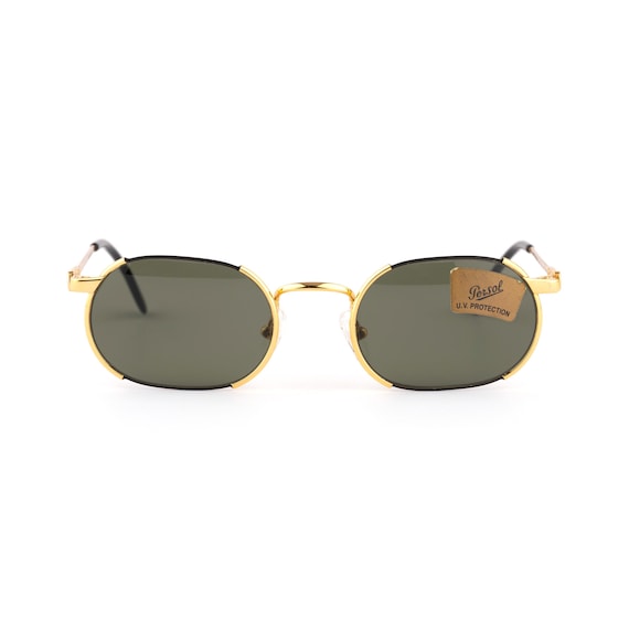 Moschino Gold and Black Sunglasses Gold Zipper black sunglasses | Moschino main image 3