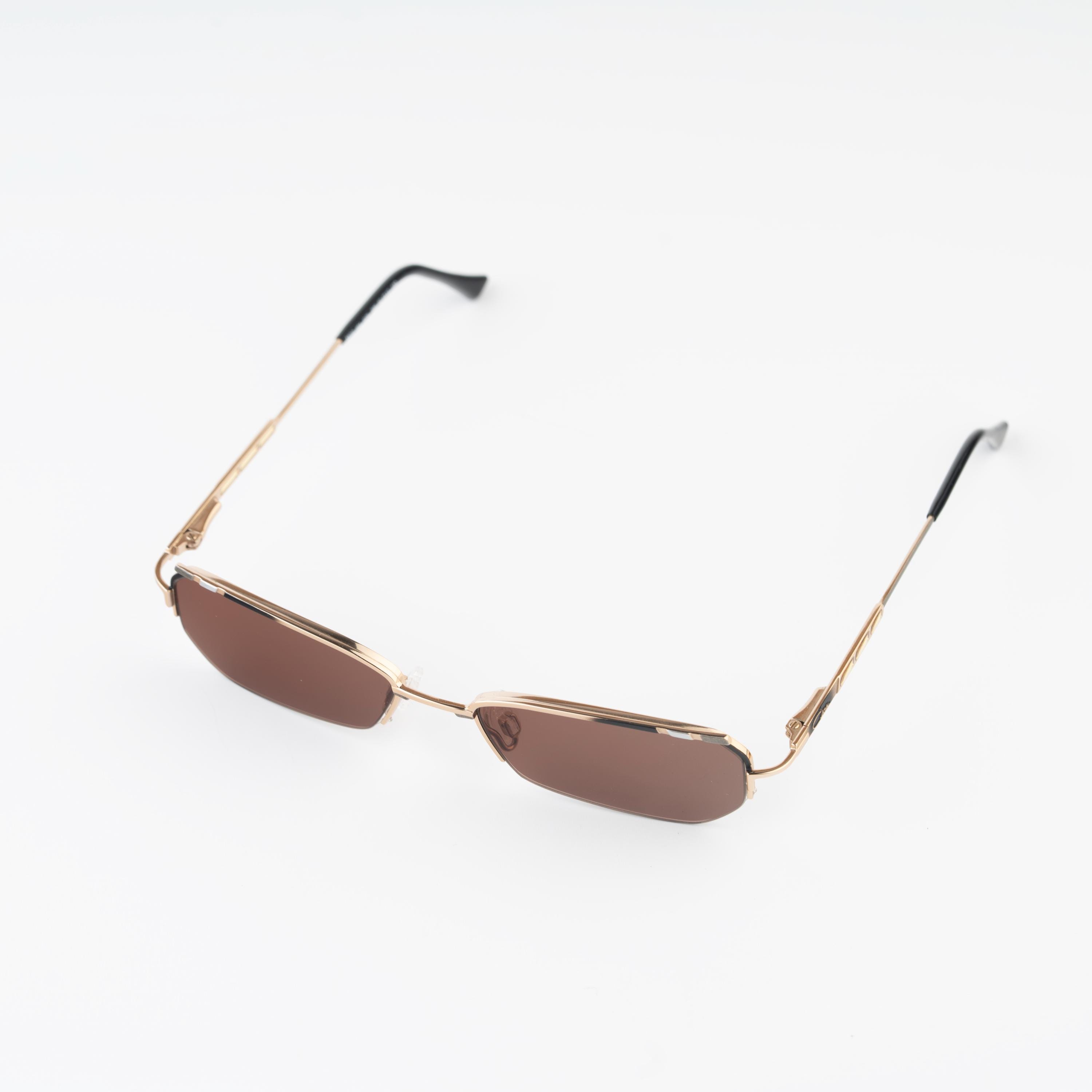 Cazal Vintage 90s Sunglasses | Slim Rectangle Matrix Y2K Frame
