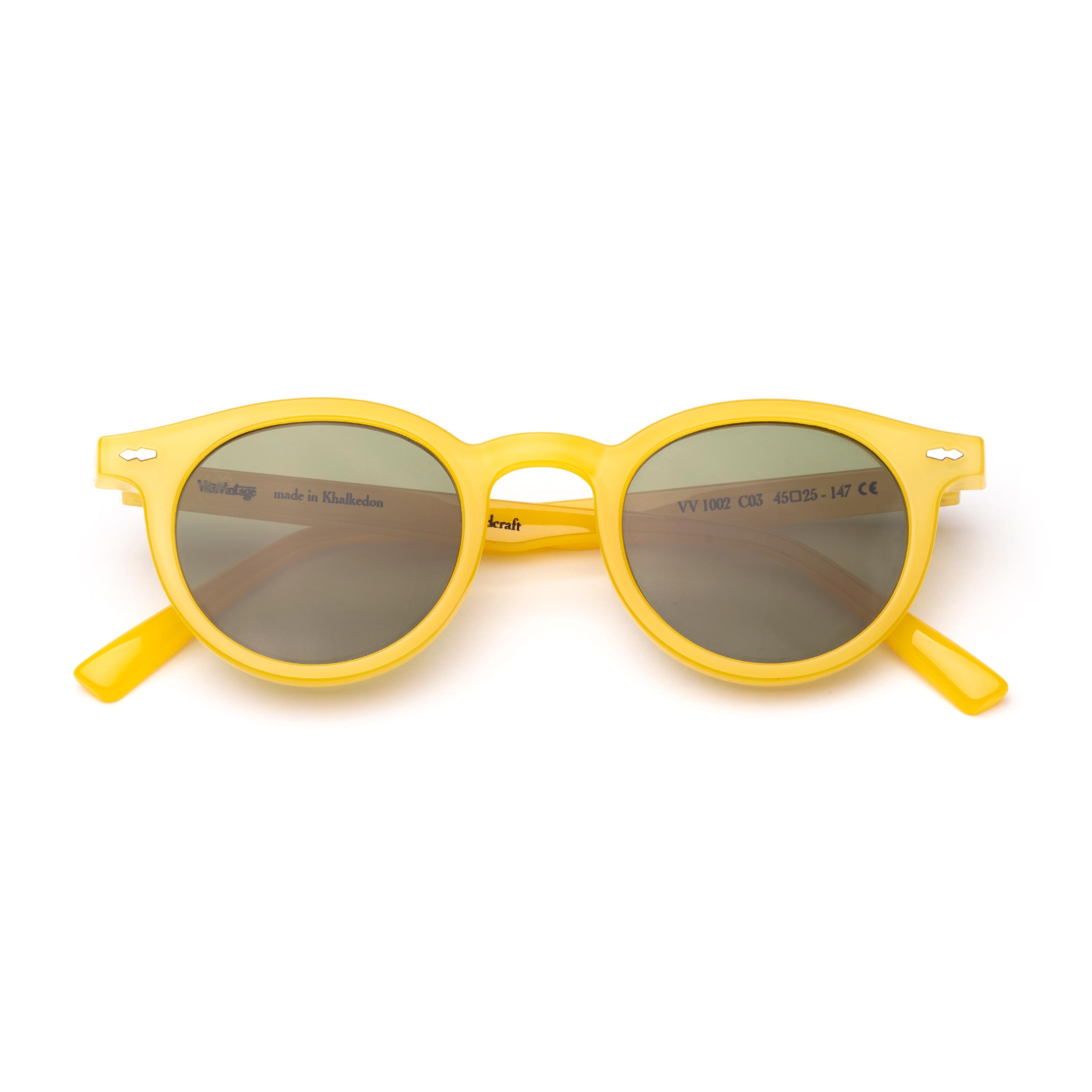 Unique Vintage‎ Vibrant Yellow Sunglasses Unique Vintage Yellow Sunglasses for Women | Mercari main image 4