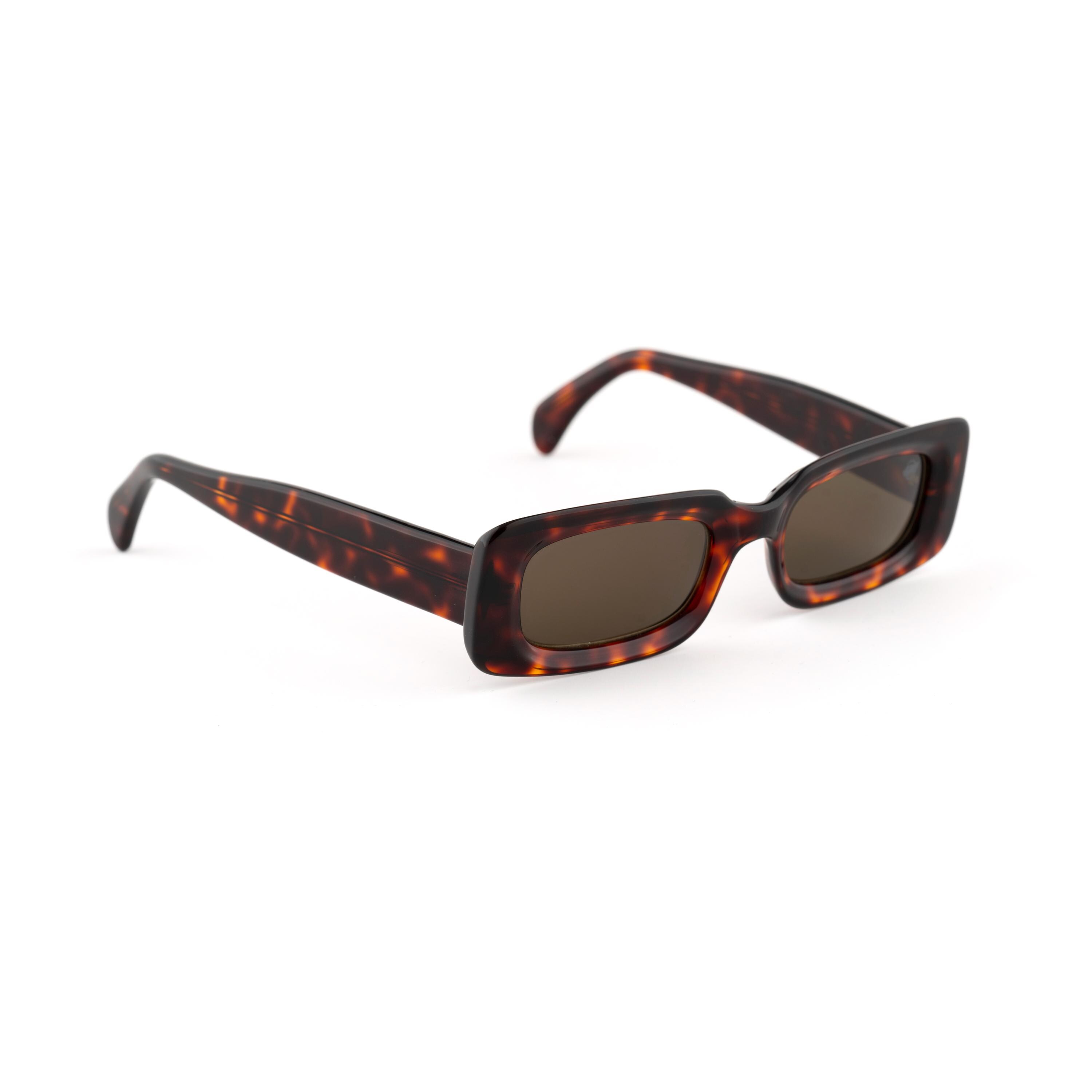 ?New Tortoise Classics Rectangle Sunglasses Womens Mens Retro Vintage Classic True Vintage Unisex Design Minimalist Rectangle  main image 2