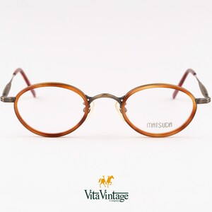 Matsuda 10401 Vintage Frames - 90s Japan Double Rim Antique  display picture 3