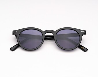 Retro Acetate Polarized Sunglasses UV400 Protection Panto Frame Driving Shades Zentavi Polarized Round Sunglasses for Women & Men, Vintage  main image 4