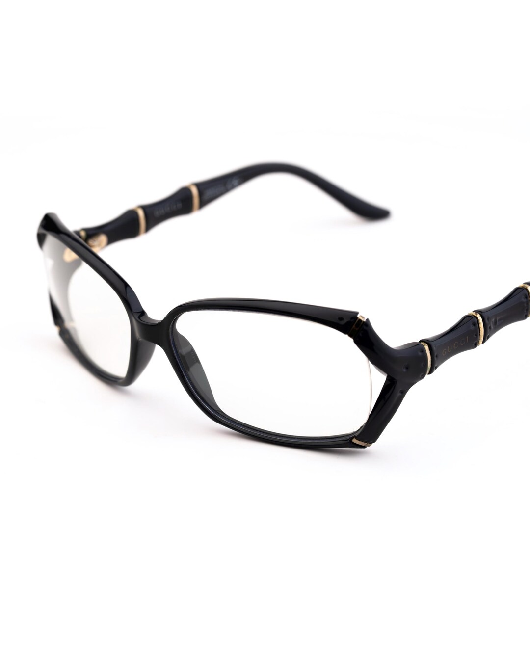 Vintage Gucci Sunglasses, Y2K Wrap Around Shades, Brown