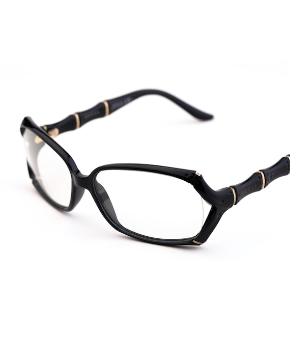Vintage Gucci Sunglasses, Y2K Wrap Around Shades, Brown