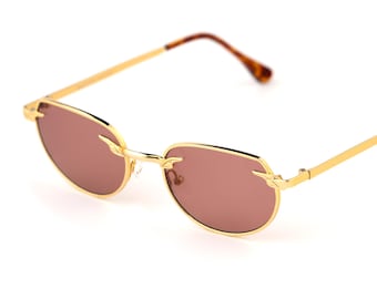 90s Chic Slim Tortoise Sunglasses, Elle 2715 Made in Japan  display picture 1