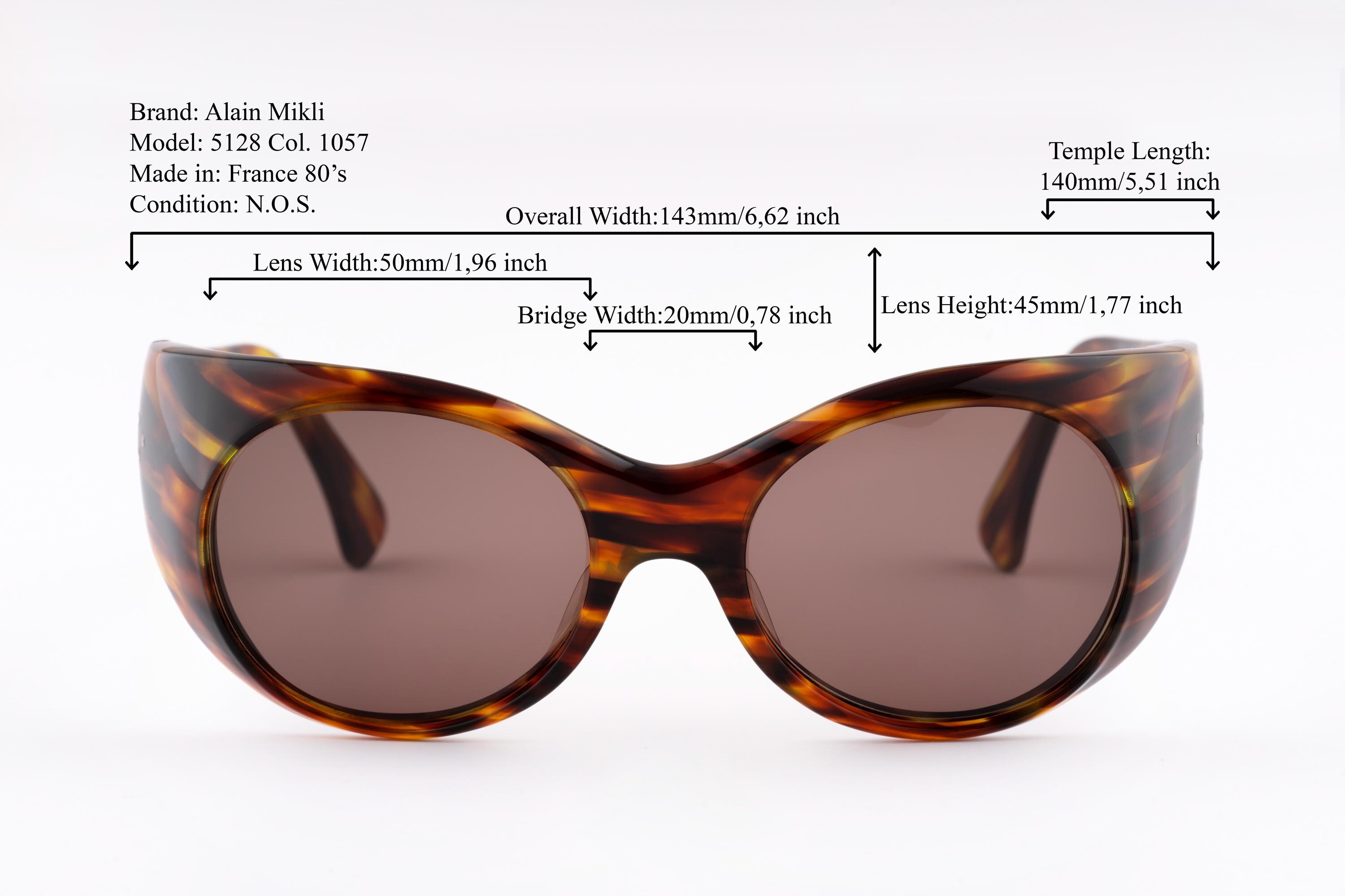 小物 Vintage alain mikli Sunglasses Alain Mikli 30 Rectangular Certified Vintage Sunglasses