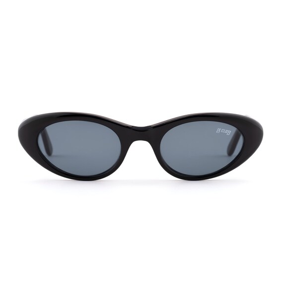Black Cat Eye Sunglasses, Vintage 90s Le Club Italy, Small  display picture 3